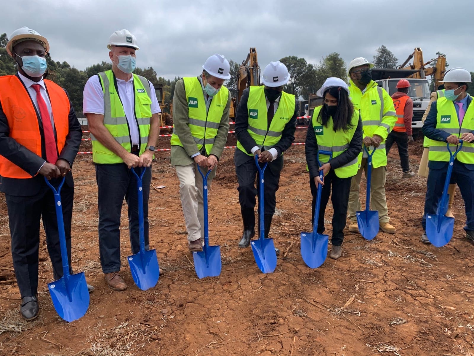 Groundbreaking for ALP West warehousing — Limuru, Kiambu County, 24 June 2021