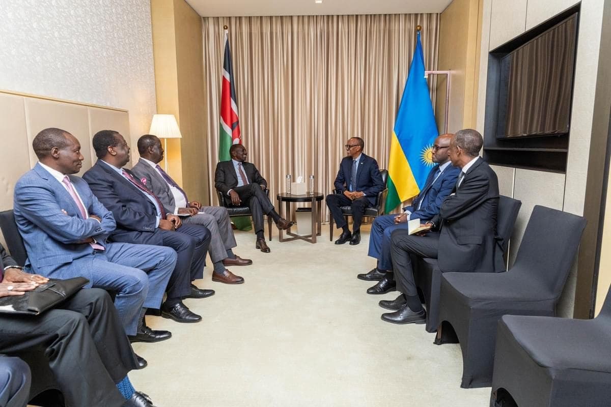 Bilateral meeting with Rwandan officials — Kigali, Rwanda, 2021