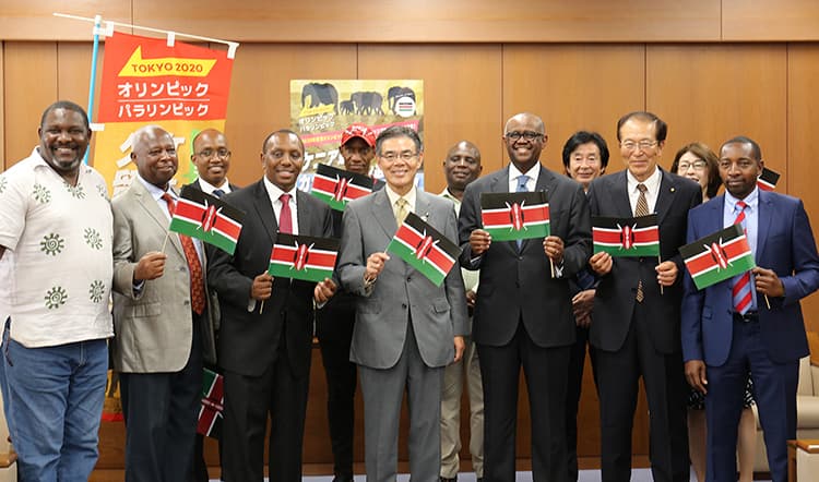 Kirimi Peter Kaberia at the Kenya–Japan Business Dialogue